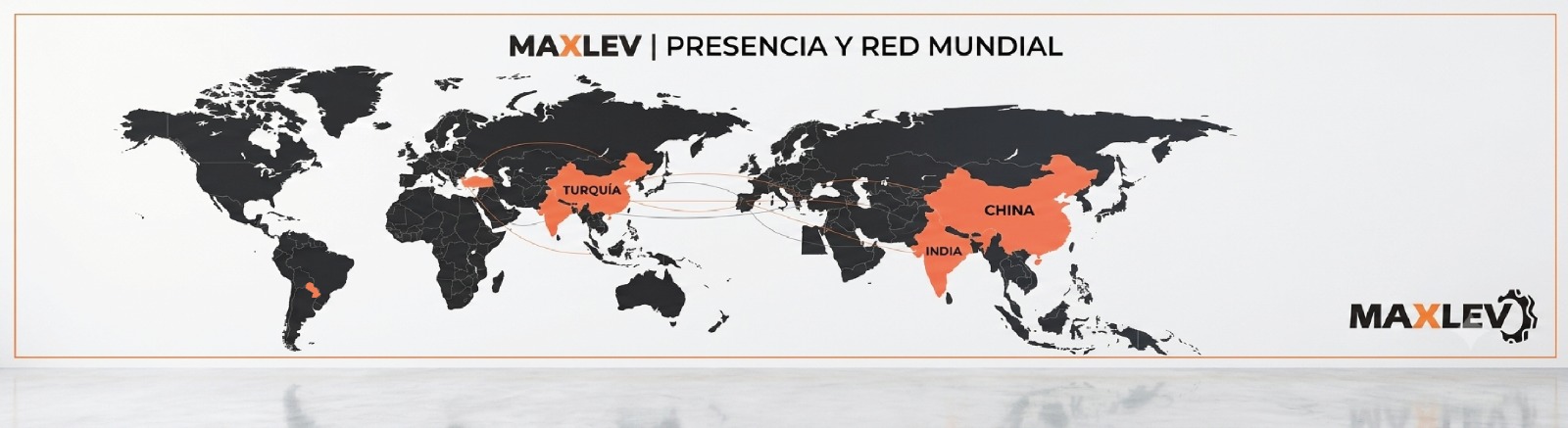 Presencia mundial MAXLEV